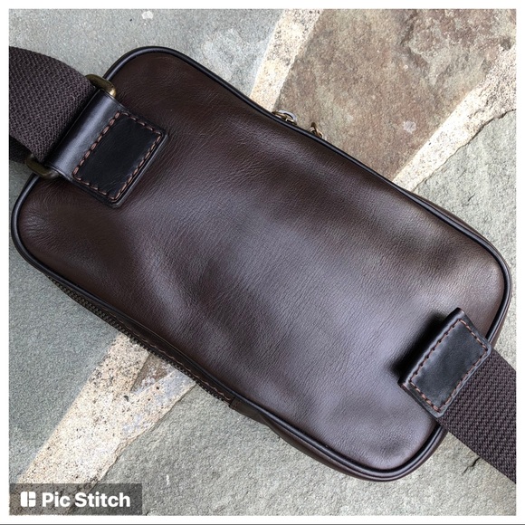 💯Authentic Louis Vuitton Sioux Utah Brown Waist Body Bag - Unisex ❤️VERY RARE❤️ - Picture 14 of 16